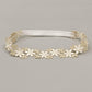 Syga Floral Silhouette Baby Headband, White