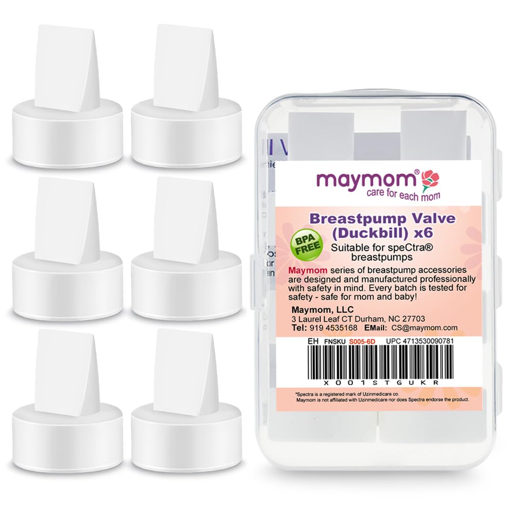 Maymom 6 Count Duckbill Valves Compatible With Spectra S1 Spectra S2 Spectra 9 Plus. Not Original Spectra Pump Parts Replace Spe