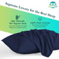 Travel Pillow Case 14X20 Size Set Of 2 Envelope Closure Toddler Pillowcase 600 Thread Count 100% Egyptian Cotton Travel Pillow C