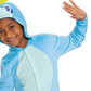 Sobble Pokemon Kids Costume, Official Pokemon Hooded Jumpsuit With Fin, Classic Size Small (4-6)