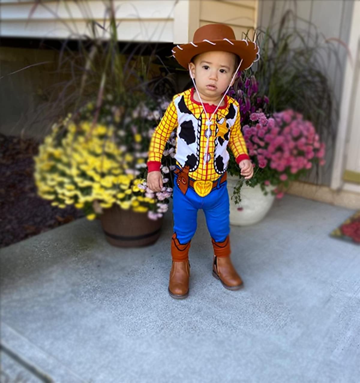 4E'S Novelty Child Brown Cowboy Hat For Toddlers & Kids Felt - Kid Cowboy Costume Hat For Boys & Girls Ages 3 4 5 Year Old