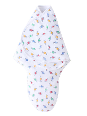 baby wish Baby Swaddle wrap for Newborn Choco Wrapper Set