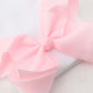 Dreshow Bqubo Newborn Hospital Hat Infant Baby Hat Toddler Beanie Hat With Big Bow Baby Nursery Caps, 0-3 Months