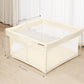 Foldable Baby Playpen 50  50, Out-of-The-Box Ready Playpen for Babies and Toddlers, Portable Play Yard with Breathable Mesh & AS