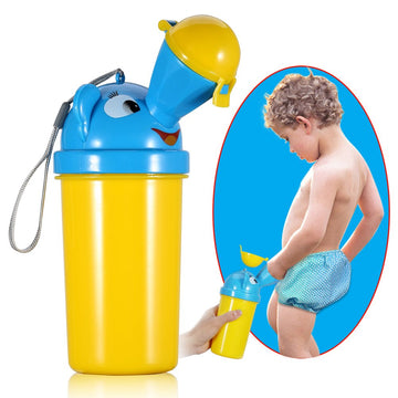 Onedone Portable Baby Child Potty Urinal Emergency Toilet For Camping Car Travel And Kid Potty Pee Training (Boy) A