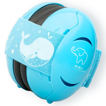 Schallwerk  Mini+ Baby Ear Muffs (Sky Blue) - Noise Protection For Babies, Infants, Toddlers - Ce & Ansi Certified - Kids Noise