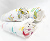 Trance Home Linen Super Soft 100% Cotton Malmal Swaddle Cloth I Swaddle Wrap | Swaddle For New Born Baby | Cotton Baby Swaddle|B