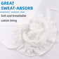 Jangannsa Baby Girl Sun Hat With Bowknot Bucket Hats For Infant Toddler Summer Sun Protection (White Small Flower, 44Cm)