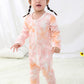 O2 Baby Baby Boys Girls Organic Cotton Zip-Front Sleeper Pajamas, Footed Sleep  'N Play(6-12 Months, Pink)