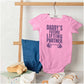 Brisco Brands Fathers Day Daddys Future Gym Partner Baby Bodysuit Jumper Boys