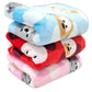 First Kick Baby Blankets Newborn Combo Pack Of Hooded Soft Wrapper Cum Towel For Baby Boys And Baby Girls Pack Of 3, Pink, Grey,