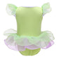 Myrisam Baby Girls Flower Fairy Princess Birthday Bodysuit Romper Tutu Dress Christmas Halloween Costumes W/Headband