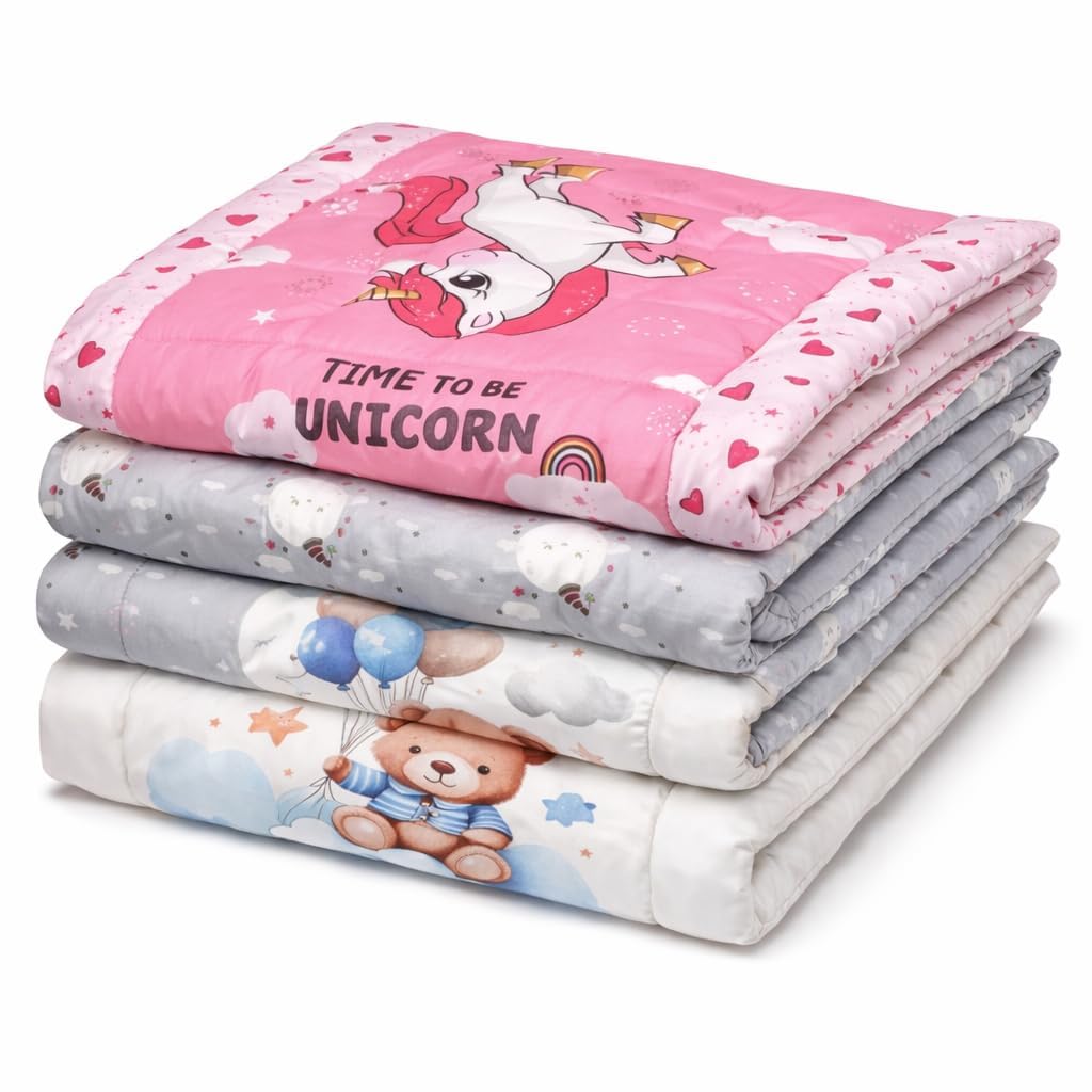 New Born Baby Soft Cotton Baby Bed | Godari | Baby Bedding |Cradle Bed | Baby Mattress |Toddlers Bed | Crib Sheet | ColorMulti