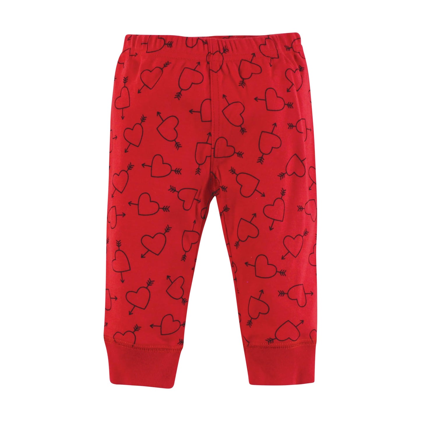 Hudson Baby Unisex Cotton Bodysuit And Pant Set, Cutest Valentine, 12-18 Months