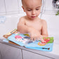 HABA Animal Wash Day - Magic Bath Book - Wipe with Warm Water and the Muddy Pages Come Clean