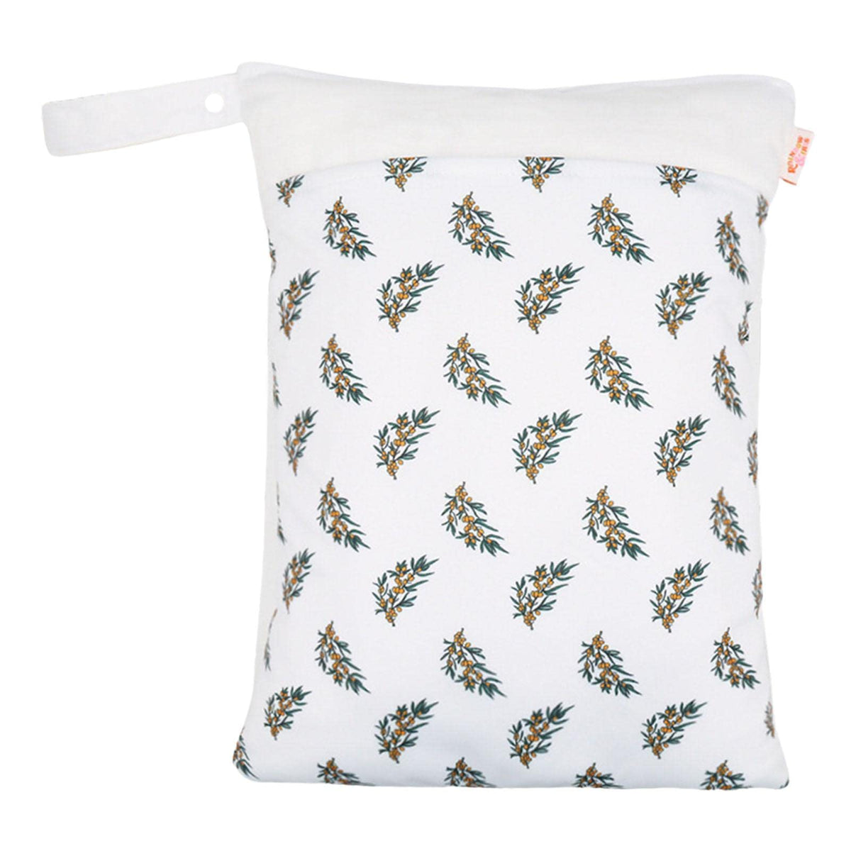 SECRET DESIRE Stroller Carry Pack Double Zipper Reusable for Baby Diaper Storage White