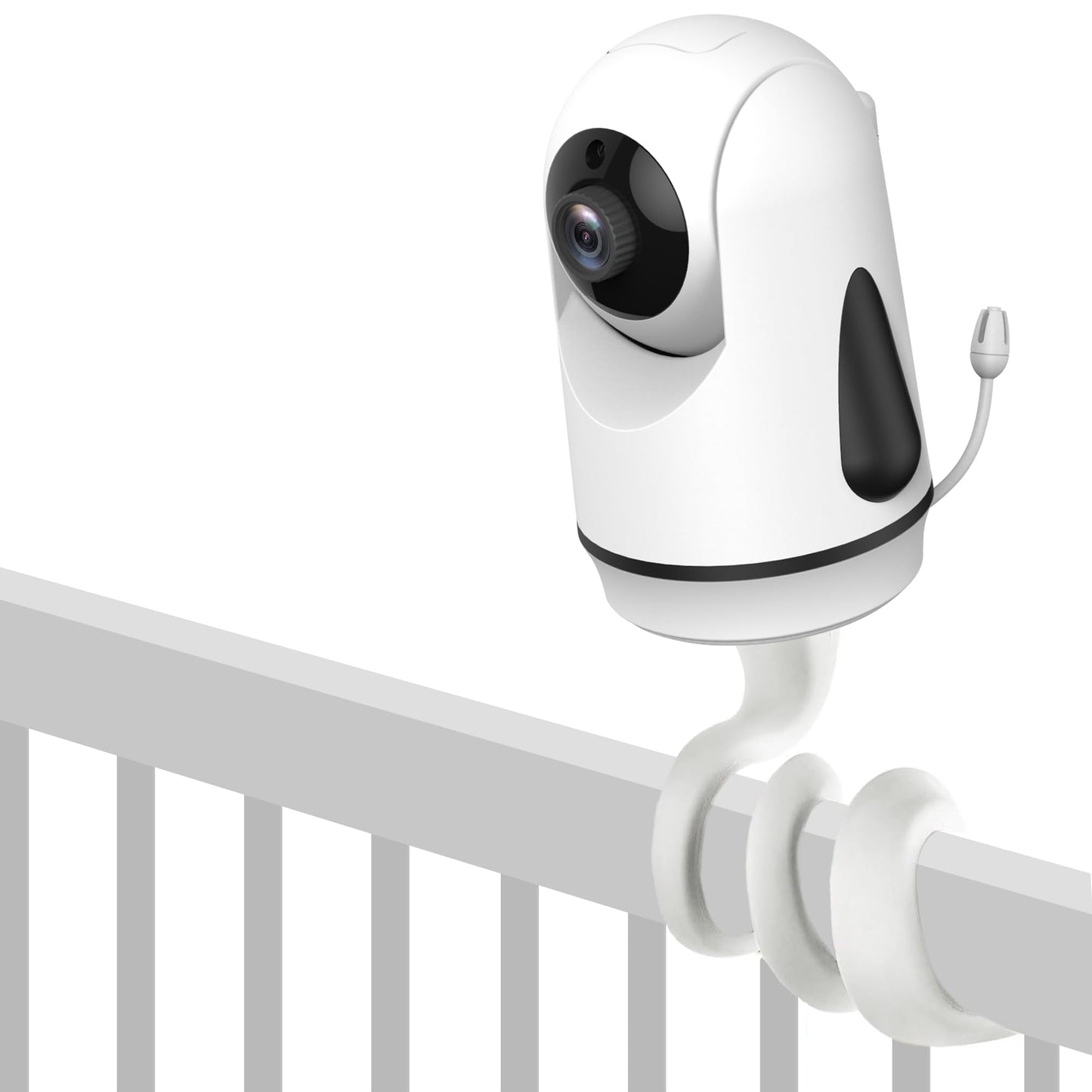 Hellobaby Monitor Mount For Hb6339/Hb6550/Hb6550Pro/Hb6081/Hb65/Hb40,Works With All Hellobaby Monitor Camera,Bendable And Adjust