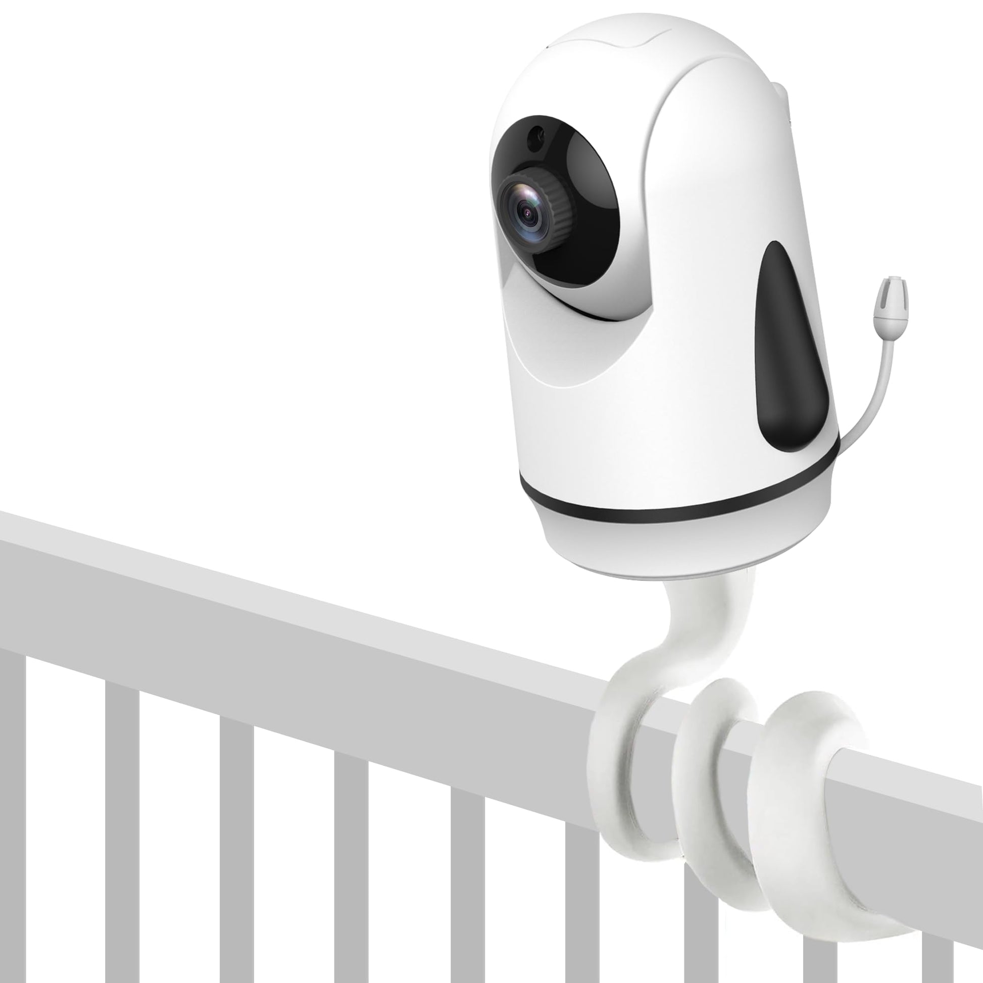 Hellobaby Monitor Mount For Hb6339/Hb6550/Hb6550Pro/Hb6081/Hb65/Hb40,Works With All Hellobaby Monitor Camera,Bendable And Adjust