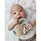 Itzy Ritzy - Ritzy Rattle Pal Plush Rattle Pal with Teether, Sloth, (PRT8317)