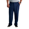 Haggar Mens Cool 18 Pro Classic Fit Flat Front Pant - Regular And Big  Tall Sizes, Navy, 50W X 29L