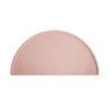 Mushie Silicone Placemat For Kids | Bpa-Free Non-Slip Design (Blush)