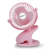 Skygenius Battery Operated Clip On Baby Stroller Fan (Pink)