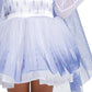 Snow Queen Elsa Costume For Girls Official Disney Frozen 2 Tutu Dress For Toddlers, Classic Size Medium (3T-4T)