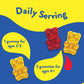 L'Il Critters Gummy Vites Daily Kids Gummy Multivitamins Assorted Fruit Flavors For Ages 2+ Toddlers & Kids, Gummy Vitamin With