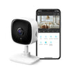 Tp-Link Tapo 2K Indoor Security Camera For Baby Monitor, Dog Camera W/Motion Detection, 2-Way Audio Siren, Night Vision, Cloud &