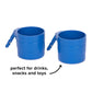 Diono Car Seat Cup Holders for Radian, Everett and Rainier Car Seats, Pack of 2 Cup Holders, Blue Sky