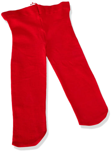 Jefferies Socks Baby Girls Pima Tight, Red, 6-18 Months Us