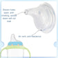 8Pack Replacement Silicone Spout Compatible With Nuk Activity And Learner Cups, Nipple Replacement Spouts Leak-Proof, Bpa-Free,
