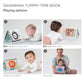 Taf Toys Savannah Infant Tummy-time Soft Crinkle Activity Book with Huge Baby Safe Mirror, 3D Activities, Textures and a Soft Ba
