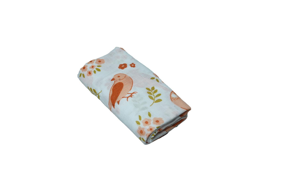 New Born Super Soft Cotton Baby Muslin Swaddle & Blanket  3 piece in a Pack