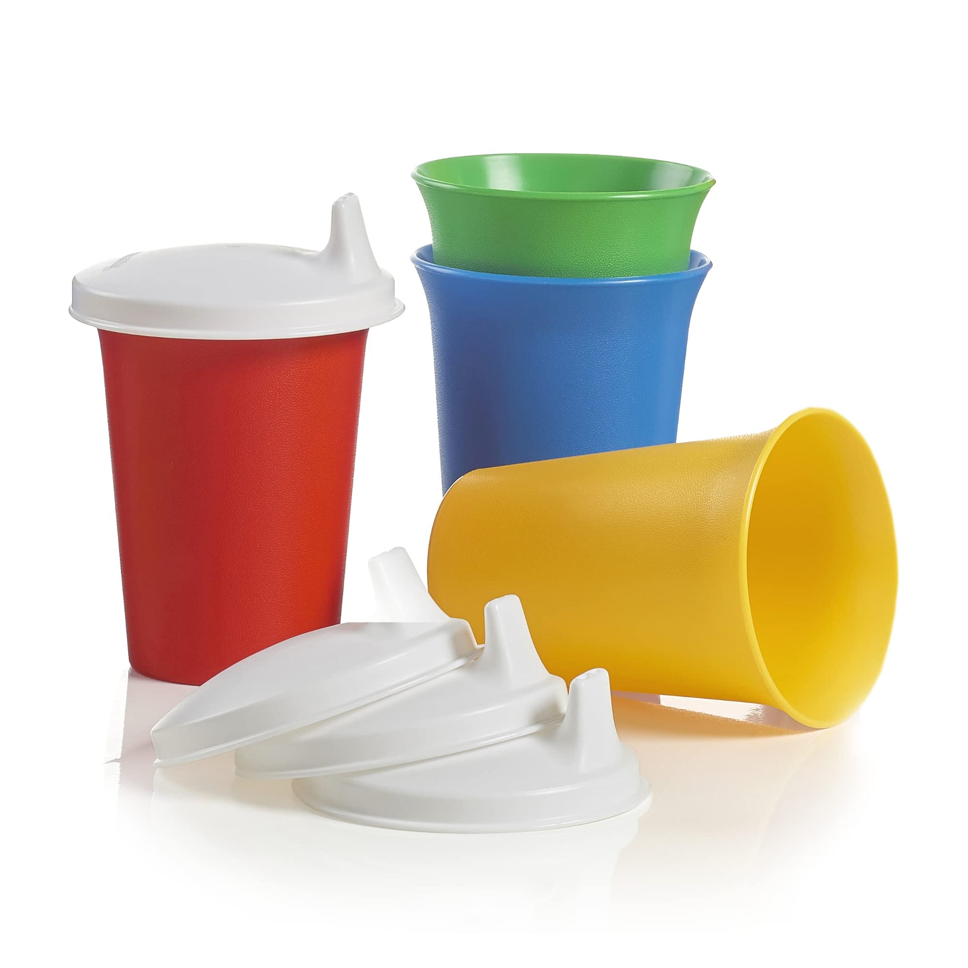Tupperware Brand Bell Tumblers & Seals - 7 oz (200 mL) - Dishwasher Safe & BPA Free - Durable, Dripless Sippy Cup with Lid for A