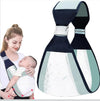 Mesh Baby Sling Wrap, Breathable Adjustable Carrier for Newborns and Infants, HandsFree Ergonomic Support, Multicolour