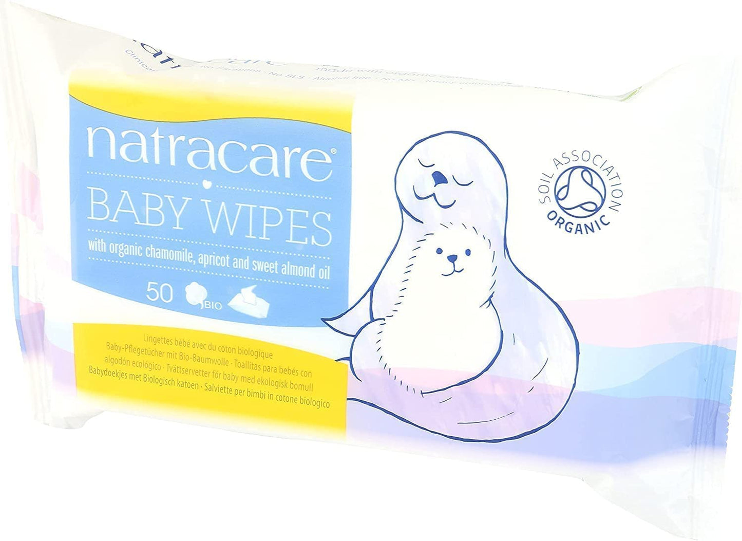 Natrcare Llc 0112 Organic Baby Wipes 50 Count(Pack Of 2)