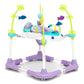 Delta Children Deluxe Bounceroo Learn2Walk Balancer Baby Walker, Purple Ocean Adventure