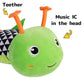 Sumobaby Infant Baby Musical Stuffed Animal Activity Soft Toys with Multi-Sensory Crinkle, Rattle and Textures, for Tummy Time N