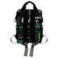 Customize Backpack, Personalized Black Green Name Logo Diapering Bag Backpack Nappy Baby Bags Casual Daypack Travel Shoulder Bag