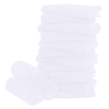 16 Pack Baby Washcloths - 10X10 Inch, Microfiber Baby Towel - Absorbent And Soft Baby Wash Clothes For Newborns, Infants And Tod