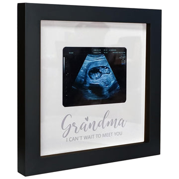 Hamuiers Love At First Sight Ultrasound Picture Frames, Sonogram Picture Frame, Pregnancy Announcement For Grandparents, Baby An