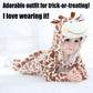 Abtshu Baby Giraffe Costume Toddler Halloween Dress Up Outfit 30-36 Months