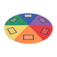 Ecr4Kids Softzone Picture Me Play Mat, Activity Mat, Assorted