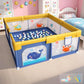 Dawnwake Playpen For Baby Up To 5 Years Playards With Pit Balls And AntiFall Grasp Rings, Kids Activity Center With Safety Lock