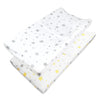 American Baby Company 2 Pack Printed 100 Cotton Knit Fitted Contoured Changing Table Pad Cover - Compatible With Mika Micky Bass