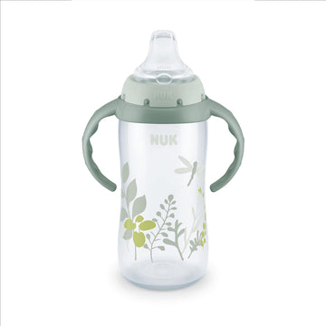 NUK for Nature Learner Cup, 10 oz, 9+ Months - BPA Free, Spill Proof Sippy Cup