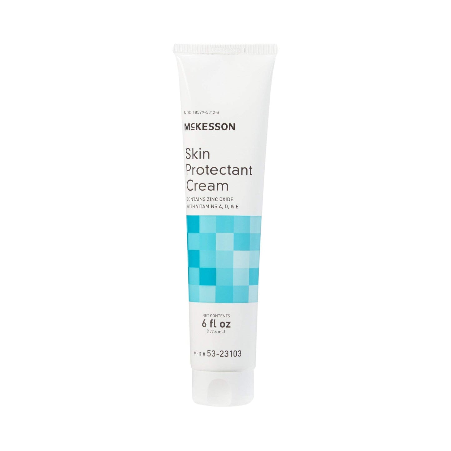 McKesson Vitamin A & D Skin Protectant Cream with Zinc Oxide - Incontinence Barrier Cream, Diaper Rash, Healing Dry and Cracked 