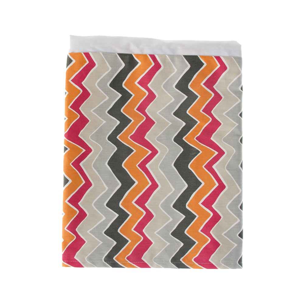 Sweet Potato Calliope Full Skirt, Tangerine/Orange/Grey/White