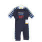Hudson Baby Unisex Baby Cotton Coveralls, Mommys Little Boy, 6-9 Months